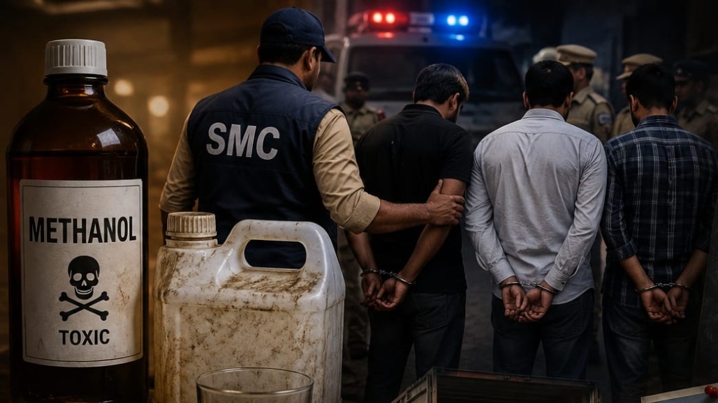 Bhavnagar Spurious Liquor Case: SMC Traces Methanol Supply Chain to Delhi, Arrests Three