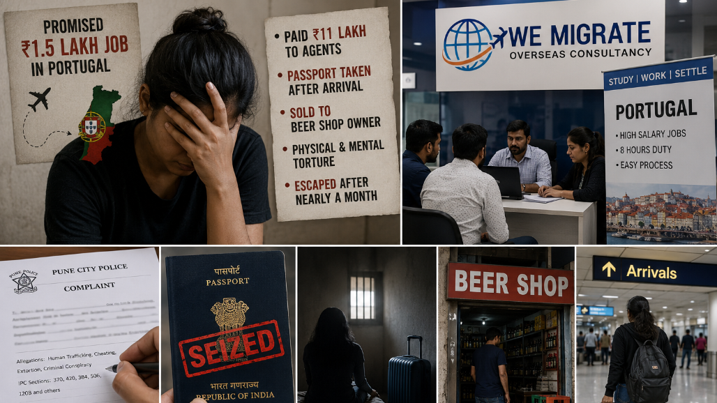 Nagpur Woman Allegedly Trafficked In Portugal After Pune Firm Promised ₹1.5 Lakh Job