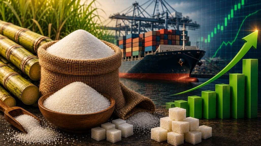 Sugar Prices Surge, Stocks Rally as India Weighs Imports Ahead of Festival Season