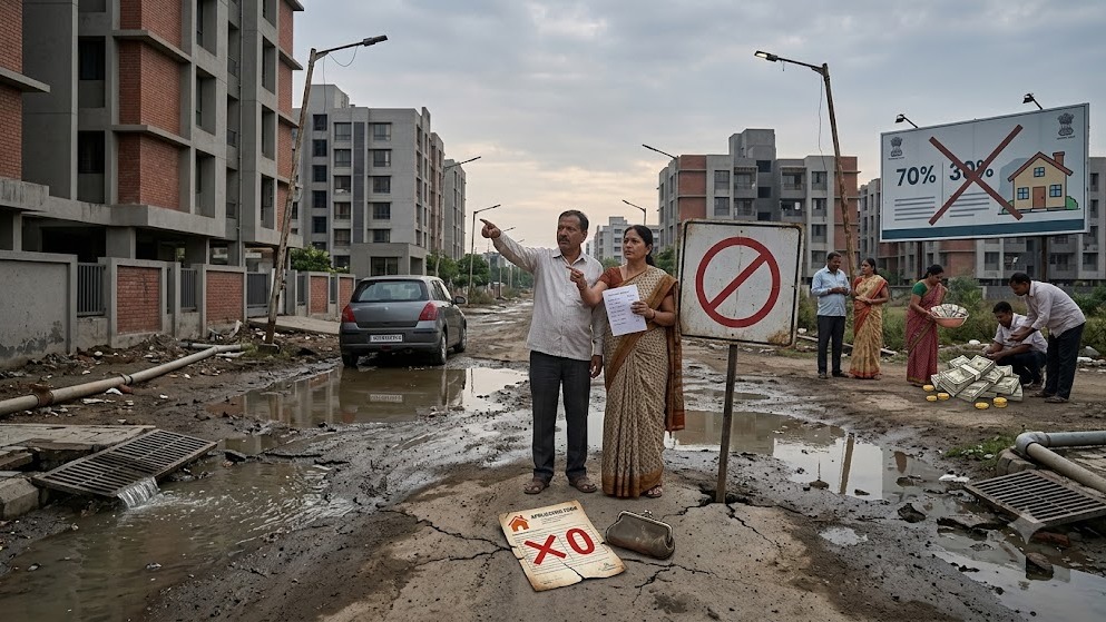 New Gujarat Rule: Societies Under 10 Years May Have To Pay For Roads, Water, Drainage And Streetlights