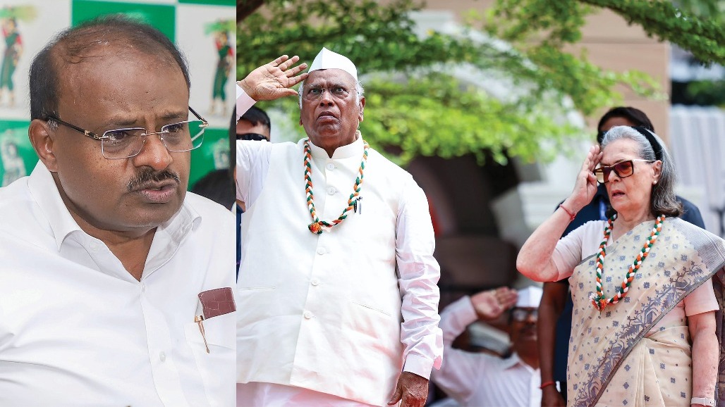 'Italian Blood In Her Veins': Congress Slams HD Kumaraswamy Over Sonia Gandhi Remark