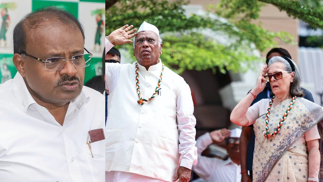 'Italian Blood In Her Veins': Congress Slams HD Kumaraswamy Over Sonia Gandhi Remark