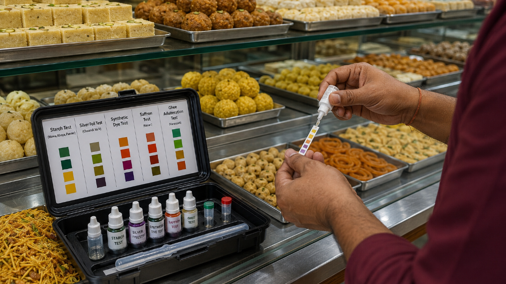 On-Site Testing Kits To Be Set Up At Ahmedabad's Sweet Shops, Mandatory 18-Point Protocol Issued Ahead of Festive Season