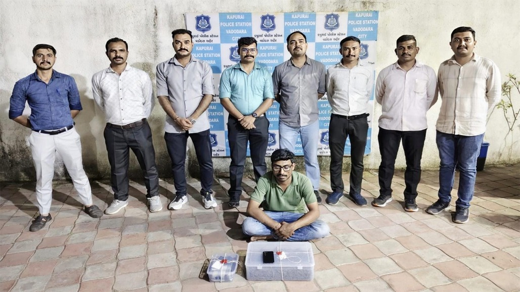 સોમા તળાવ નજીક ટાયર શોપમાંથી ગાંજો ઝડપાયો