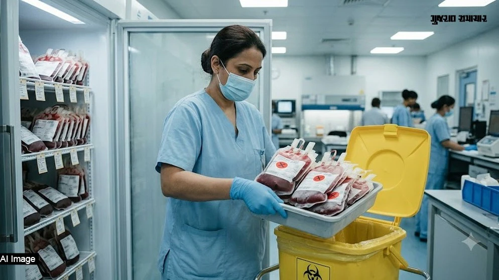 Massive Blood Wastage In Gujarat: Over 85,000 Units Discarded Due To Storage Lapses And Expiry