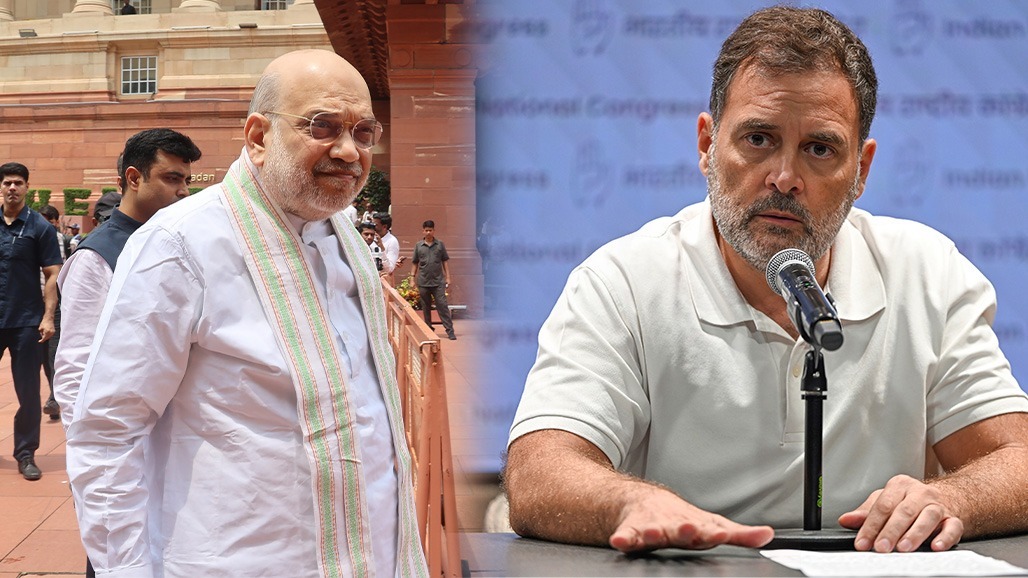 ‘હું દરેક સવાલનો જવાબ આપવા તૈયાર...’: અમિત શાહ; રાહુલ ગાંધીએ પૂછ્યું- વિદ્યાર્થીઓ પર પેલેટ ગન ચલાવવાનો આદેશ કોણે આપ્યો?’