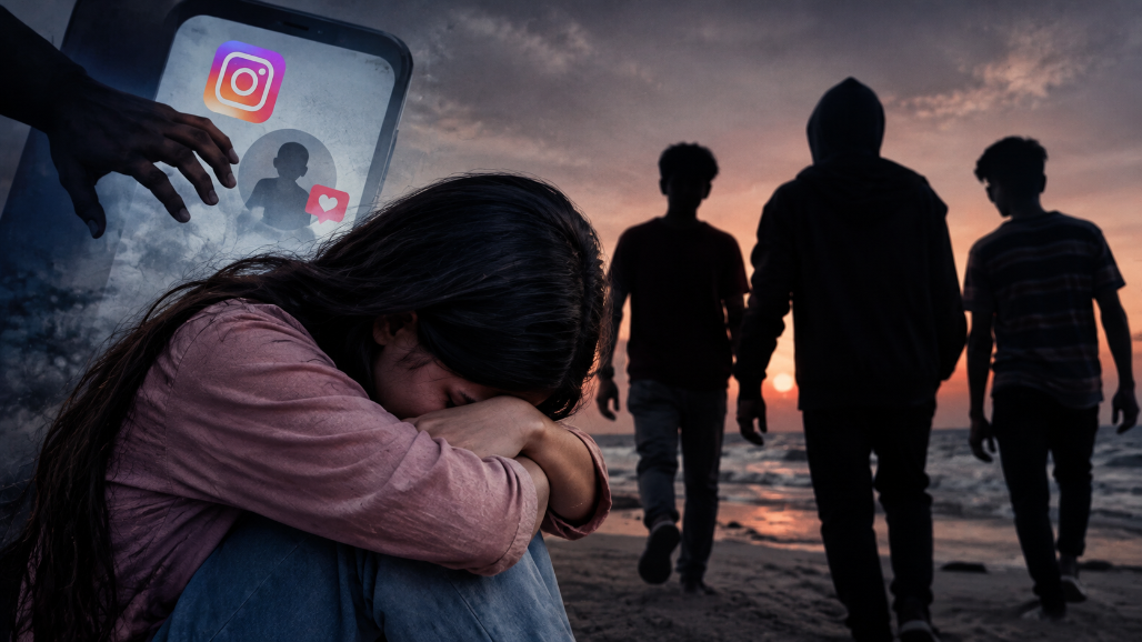 Three Teenagers Detained in Valsad After 15-Year-Old Girl Assaulted Near Tithal Beach