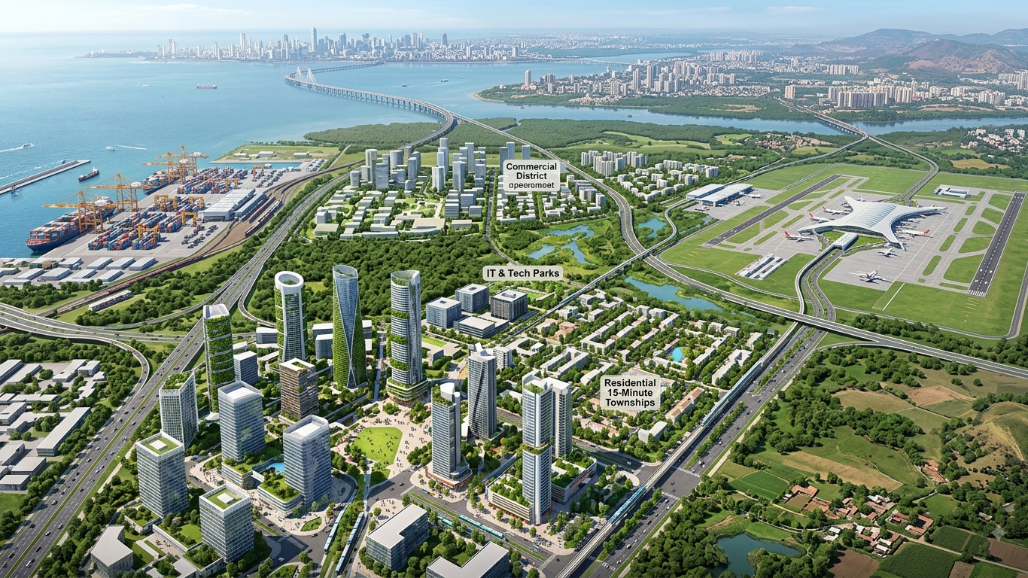 How 'Third Mumbai' Aims to Transform 124 Raigad Villages into India's Next Singapore-Style Smart City