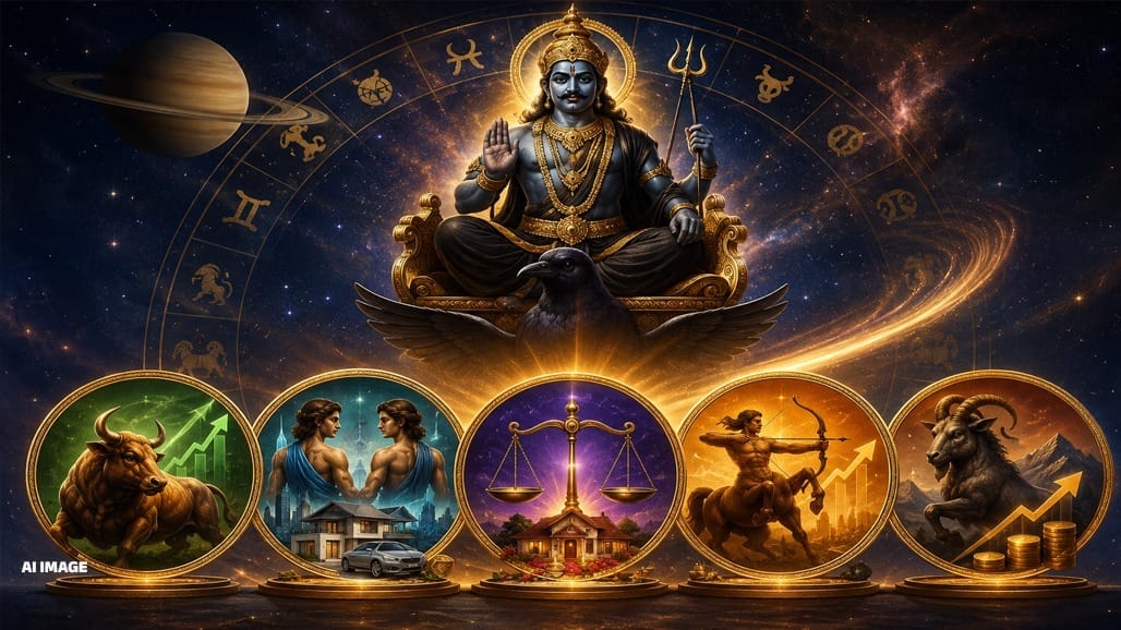 ચંદ્રગ્રહણ પૂર્વે બુધ નક્ષત્રમાં શનિનું આગમન!