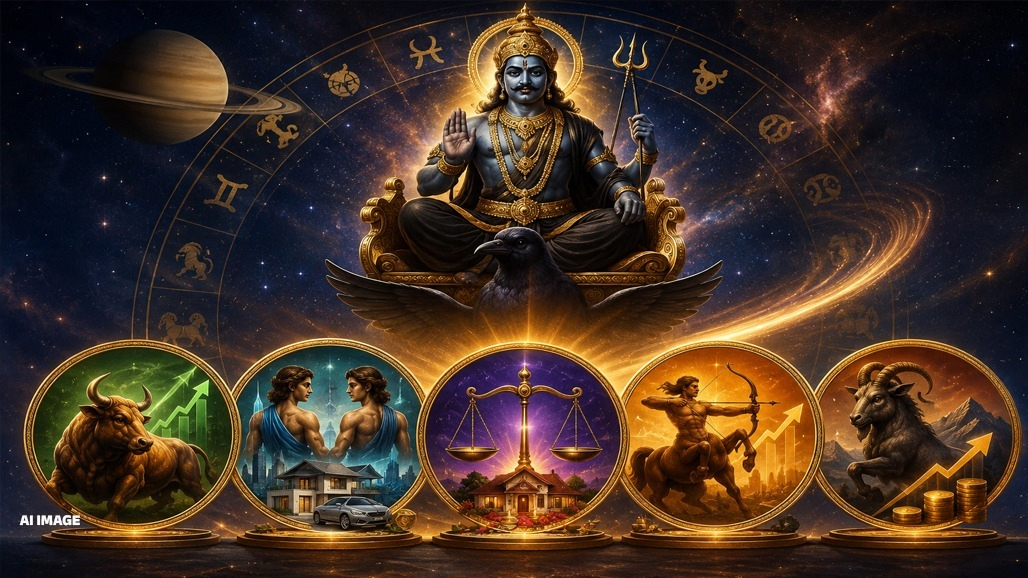 ચંદ્રગ્રહણ અગાઉ બુધના નક્ષત્રમાં શનિની એન્ટ્રી 5 રાશિના જાતકો માટે લાવશે શુભ દિવસો