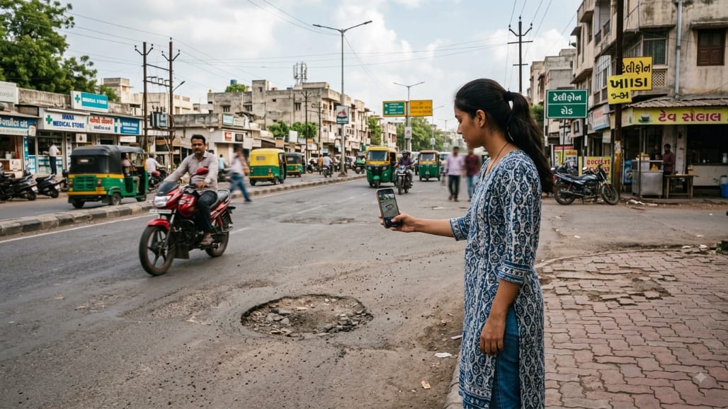 અમદાવાદમાં AI આધારિત સ્માર્ટ રોડ મેઇન્ટેનન્સ સિસ્ટમ શરૂ થશે