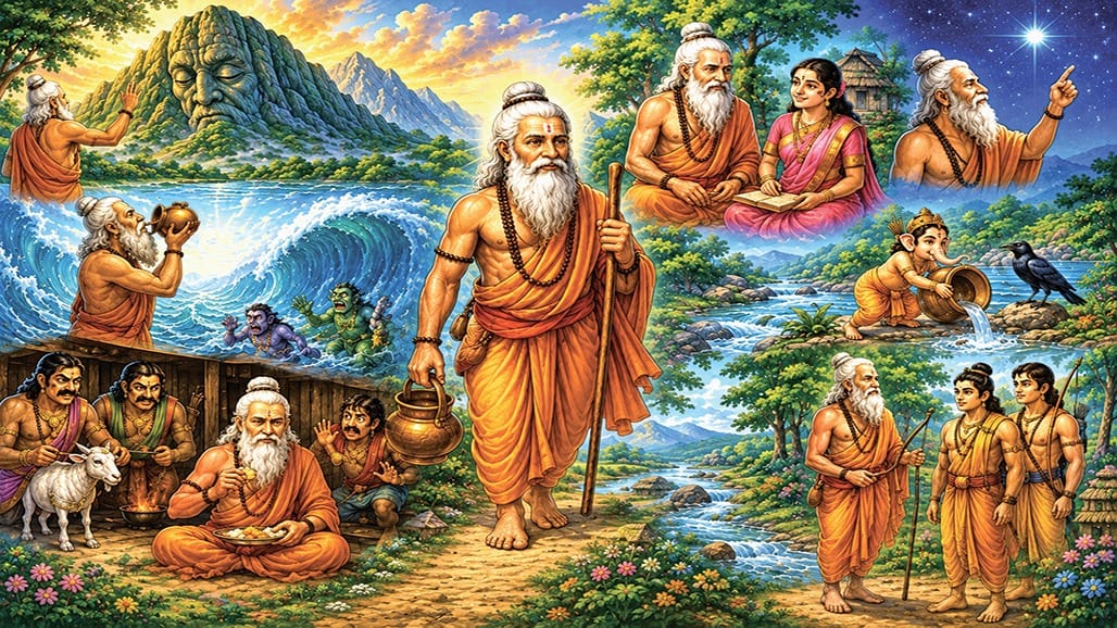 ઋષિ અગસ્ત્ય: પર્વતો ખસેડનાર અને સમુદ્ર પીનાર મહાન જ્ઞાની