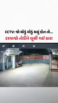 બેંગલુરુનો કાળજું કંપાવનારો CCTV Video, પૂરપાટ ઝડપે આવતી કારે સોસાયટીના મેઇન ગેટને ઉડાવ્યો બેંગલુરુનો કાળજું કંપાવનારો CCTV Video, પૂરપાટ ઝડપે આવતી કારે સોસાયટીના મેઇન ગેટને ઉડાવ્યો