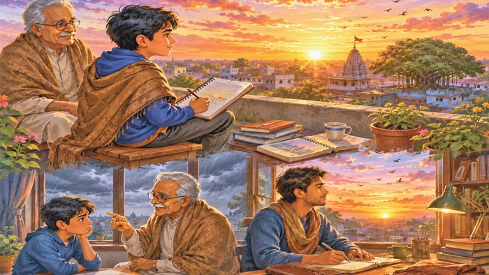 The Boy Who Collected Sunrises