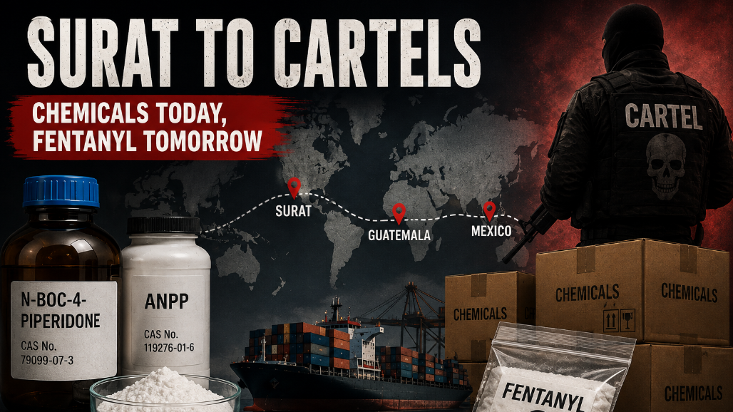 US Cracks Down on Surat Chemical Firms Supplying Precursors to Mexican Fentanyl Cartels