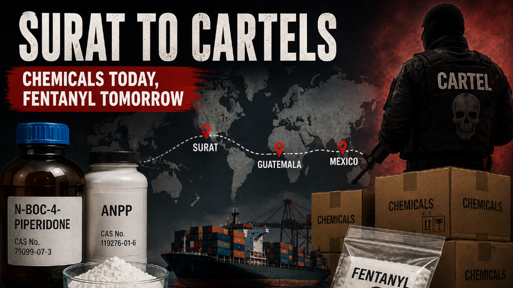 US Cracks Down on Surat Chemical Firms Supplying Precursors to Mexican Fentanyl Cartels