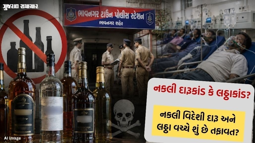 ભાવનગરમાં નકલી વિદેશી દારૂ કે લઠ્ઠાકાંડ?