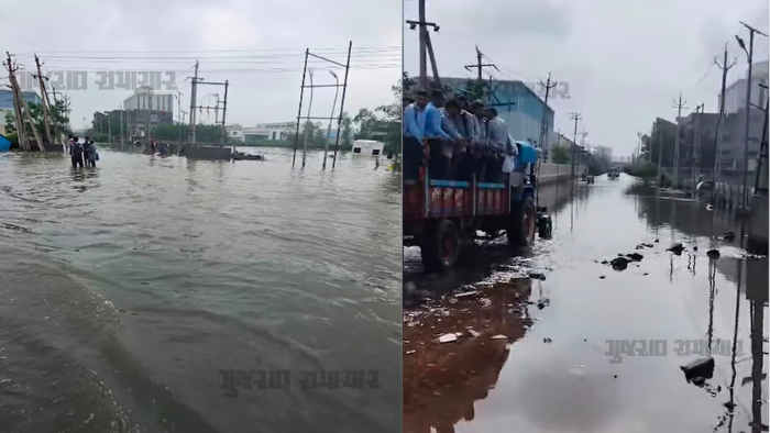Where is the ‘Vikas’? Two Weeks On, Waist-High Floods Paralyse Changodar, Ahmedabad’s Industrial Hub