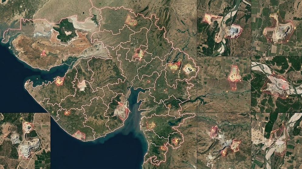 Eye in the Sky: Satellite Surveillance Detects Illegal Mining Across 15 Gujarat Districts