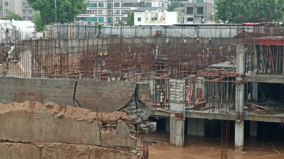 Wall Collapse Shock in Ahmedabad: Top Builders Defy Bans, Continue Construction Amid Monsoon Risks