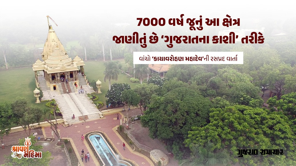 શિવલિંગ સાથે જોડાયેલી લકુલીશજીની મૂર્તિ, દેશનું એકમાત્ર આવું મંદિર; ‘ગાયત્રી મંત્ર’નું ઉદ્ભવસ્થાન હોવાની માન્યતા