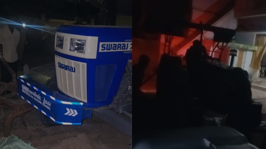 Tractor Weaponised, Sharp Blades Drawn: Four Injured as Family Road Dispute Turns Violent in Sanand Village