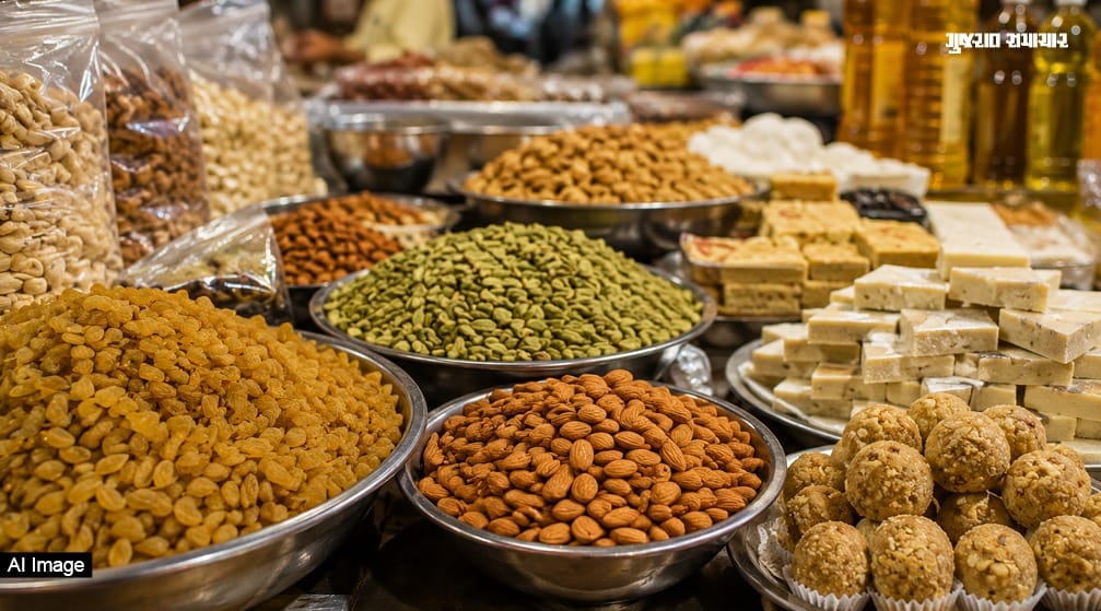 કિસમિસ, બદામ, એલચીના ભાવમાં તોતિંગ વધારો