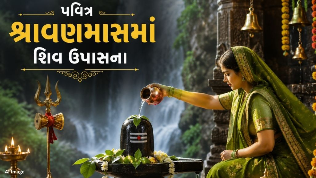 પવિત્ર શ્રાવણ માસમાં શિવ ઉપાસના: જાણો 3 પ્રકારની સેવા અને 5 પ્રકારના શિવલિંગનો મહિમા!
