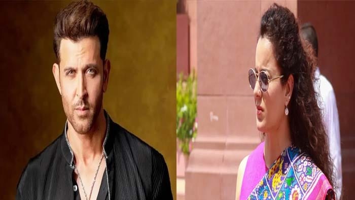કંગના રનૌત હ્રતિક રોશન પર ભડકી, 'Sorry Hrithik' ટ્રેન્ડ પર પ્રતિક્રિયા