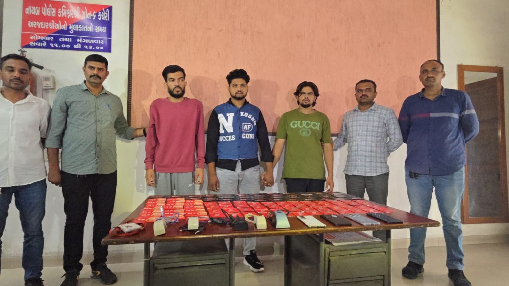 Ahmedabad: Kagdapith Police Arrest Three With 108 Allegedly Pre-Activated SIM Cards