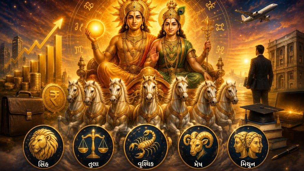 સિંહ-મેષ સહિત 5 ભાગ્યશાળી રાશિઓ માટે પ્રમોશનના યોગ