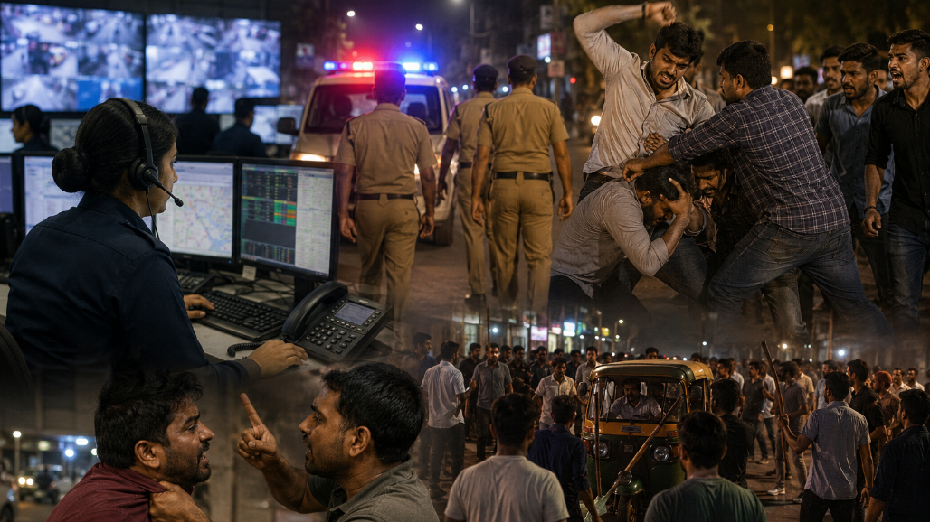 100,000 Fights, 13 Violent Calls Every Hour: 112 Data Demolishes Ahmedabad’s ‘Safe City’ Perception