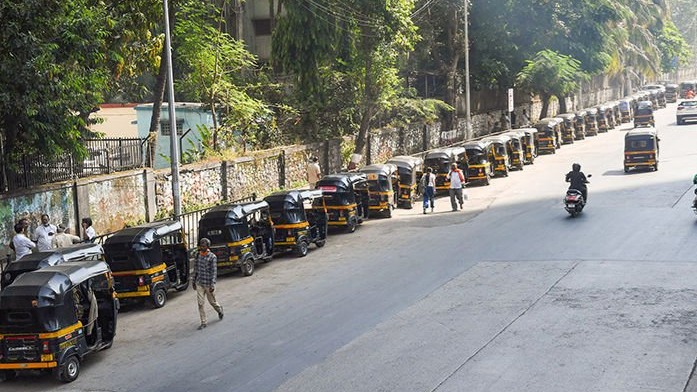 Mumbai Auto, Taxi Drivers Strike Over Marathi Test; Commuters Face Long Waits
