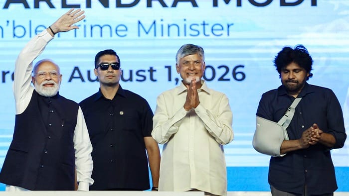 આંધ્ર પ્રદેશમાં ભોગાપુરમ એરપોર્ટનું PM મોદી દ્વારા લોકાર્પણ