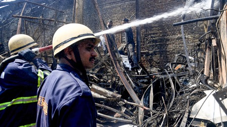 Fire Breaks Out At Mumbai Commercial Building, 11 Rescued From Kandivali Lodging House