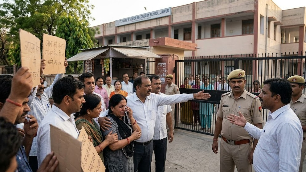 Jaipur Teen Dies After Eating Canteen Patty And Collapsing At School; Probe Underway