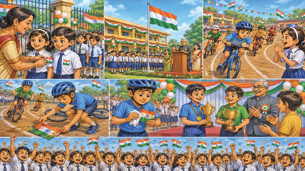 ત્રિરંગાનું માન