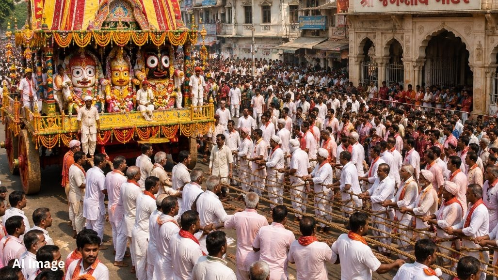 ખલાસી સમાજમાં ડખો, ભગવાન જગન્નાથનો રથ ખેંચવાનો ઈજારો એકલા મહેન્દ્ર ખલાસના કુટુંબનો નથી