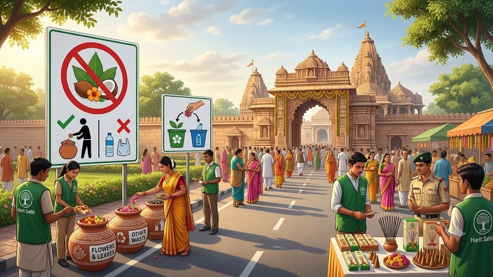 GPCB Launches Plastic-Free Drive Around Major Temples, 100-Metre ‘Swachh Dharmik Zones’ to Be Enforced
