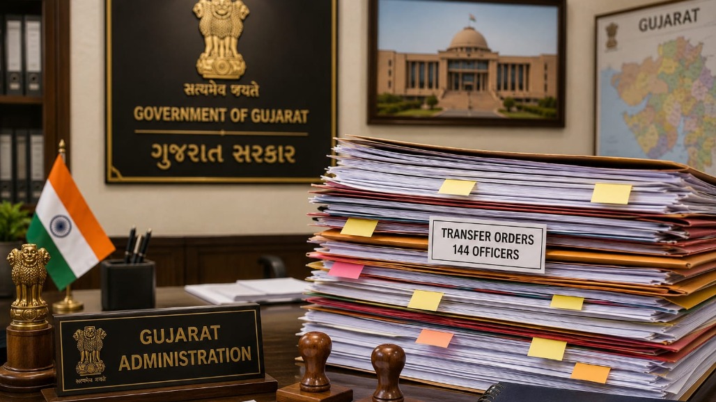Gujarat Government Transfers 144 Deputy Collectors, Other Class-1 Officers Across State