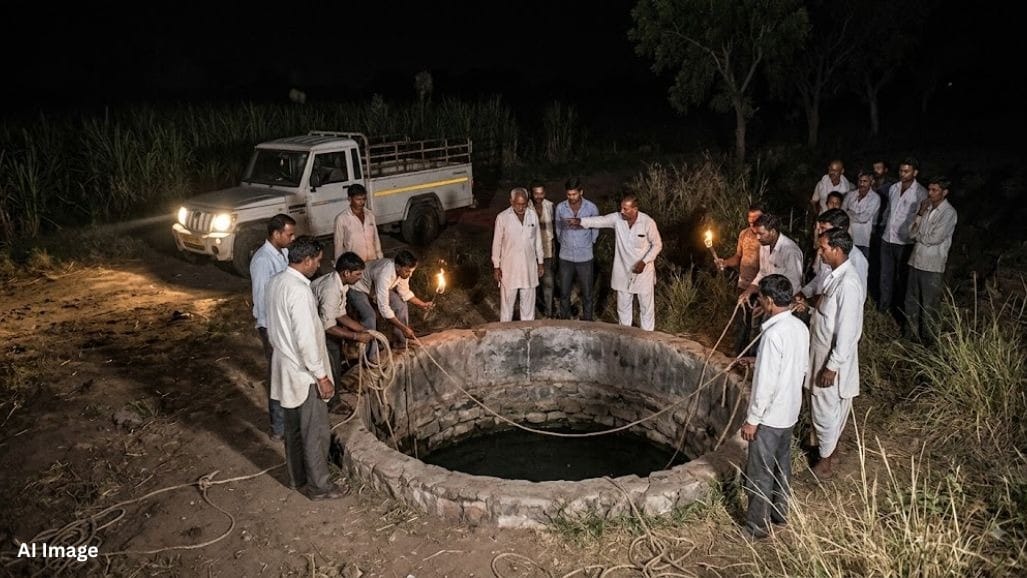 જુગાર રમતા બૂમ પડી ભાગો અને 3 લોકો કૂવામાં કૂદી જતાં મોત...