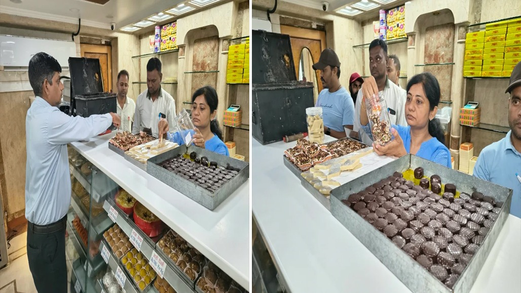 રક્ષાબંધન પૂર્વે સતત બીજા દિવસે સુરત પાલિકા તંત્ર એક્શનમાં ઃ માવા બાદ આજે મીઠાઈના એકમો પર દરોડા