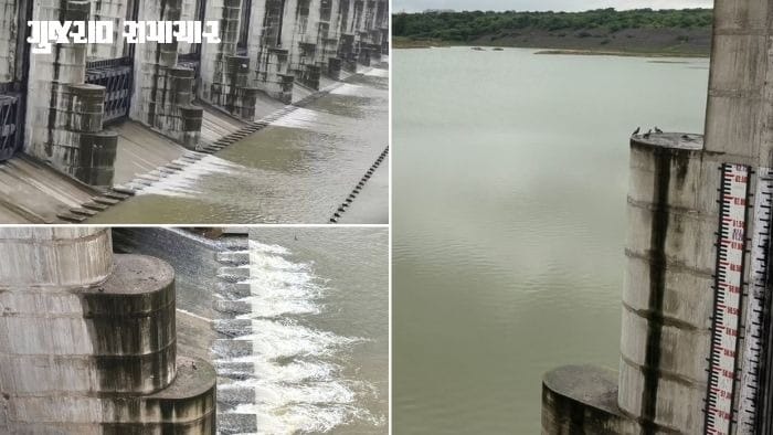 ગાંધીનગરના સંત સરોવર ડેમના 10 ગેટ ખોલાયા