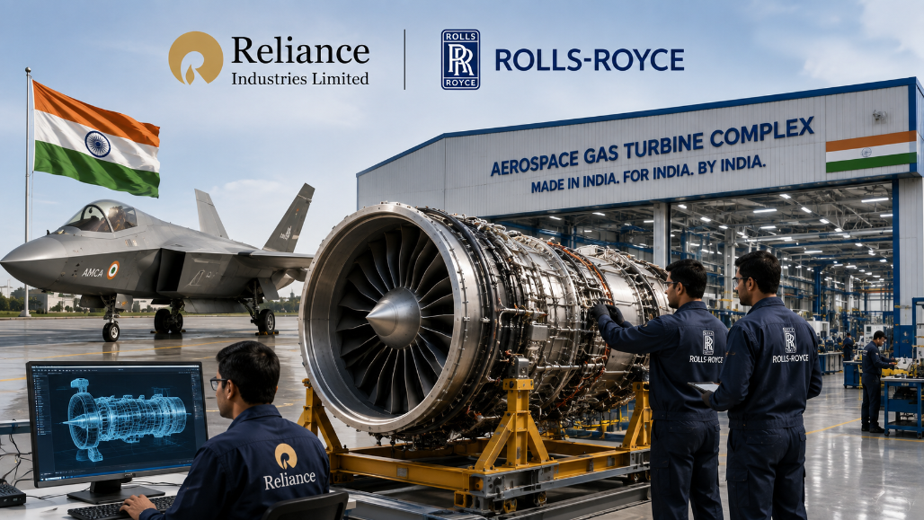 Reliance, Rolls-Royce Join Hands To Develop Indigenous Combat Engine For India’s AMCA Programme