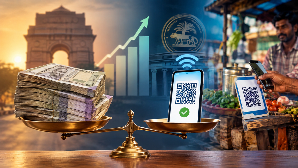 The Great UPI Puzzle: Why India’s Hard Cash Is Surging Past ₹41 Lakh Crore Despite Digital Boom