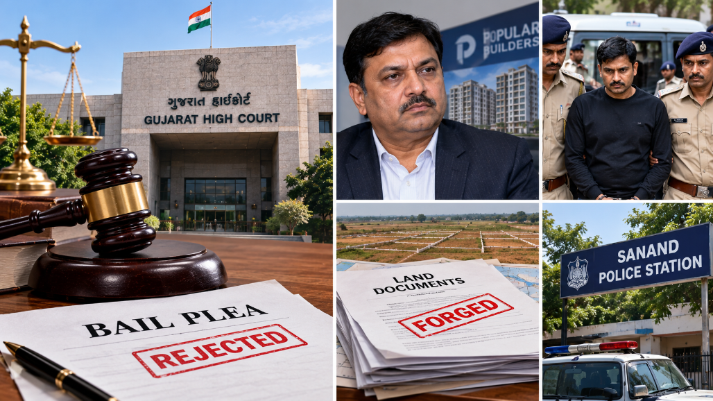 Gujarat HC Rejects Popular Builders’ Dashrath Patel’s Bail Plea, Says No Leniency In Nine Land-Grabbing Complaints