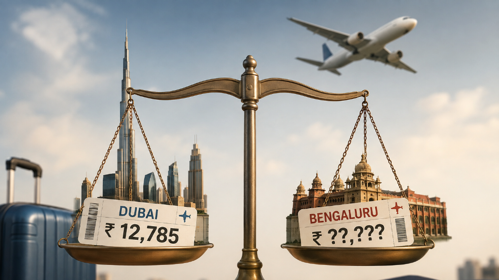 Dubai Flight Fare Cheaper Than Bengaluru Ticket? Flyer’s ₹12,785 Fare Claim Sparks Online Debate