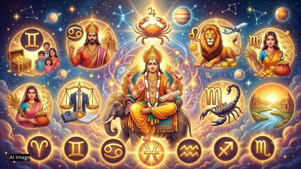 31 ઓક્ટોબર સુધી 6 રાશિઓ પર ધનવર્ષા