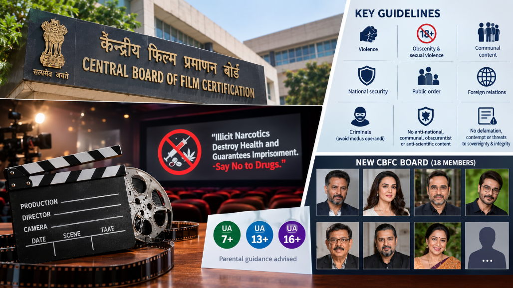 CBFC Issues New Film Certification Guidelines After Nearly 35 Years, Adds Drug Warning