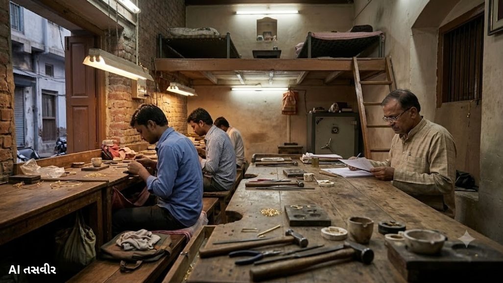 Ahmedabad Gold Theft: Artisans Flee With Trader’s ₹20 Lakh Gold After Four Days